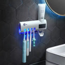 Dispenser Automático com Esterilizador UV - Higiene Bucal Livre de Bactérias - Entrega de 4/5 dias