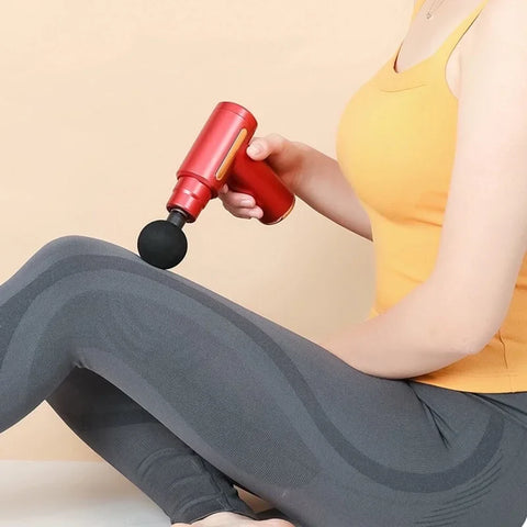 Massageador Muscular Profissional de Alta Frequência – Potência e Alívio Profundo para os Músculos