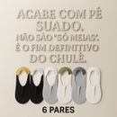 Meias Premium Chulé Zero: Resultado em 24 h ou 2× seu Dinheiro de Volta – Kit 6 Pares + Frete GRÁTIS