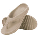 Shevalues sandálias ortopédicas masculinas moda casais praia flip flop verão ao ar livre sandálias macias com suporte de arco slides de banheiro