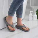 Shevalues sandálias ortopédicas masculinas moda casais praia flip flop verão ao ar livre sandálias macias com suporte de arco slides de banheiro