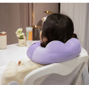 Adorável kuromi minha melodia em forma de u pescoço travesseiro kawaii estilo japonês cinnamoroll viagem nap travesseiro pele amigável engrossado menina