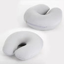 Almofadas de viagem deformáveis em forma de U Avião Pinguins Almofada Brinquedo de pelúcia Travesseiro de pescoço