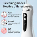 Dentes água flosser elétrica irrigador oral portátil casa limpeza dental recarregável à prova dwaterproof água ferramenta de remoção tártaro