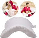 Travesseiro ortopédico curvo em forma de u para dormir, travesseiro de espuma para as mãos, produtos ortopédicos ocos, travesseiro de pescoço, travessas laterais de viagem