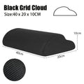 Almofada ergonômica de espuma de memória para pernas e pés, almofada de suporte para alívio do estresse, massagem, suporte para o corpo para grávidas