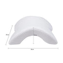 Travesseiro ortopédico curvo em forma de u para dormir, travesseiro de espuma para as mãos, produtos ortopédicos ocos, travesseiro de pescoço, travessas laterais de viagem