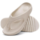 Shevalues sandálias ortopédicas masculinas moda casais praia flip flop verão ao ar livre sandálias macias com suporte de arco slides de banheiro