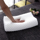 Travesseiro de espuma de memória para dormir, travesseiro lateral ajustável para pescoço, ombro, alívio da dor, travesseiro ortopédico de contorno jaf028