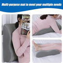 Almofada ergonômica de espuma de memória para pernas e pés, almofada de suporte para alívio do estresse, massagem, suporte para o corpo para grávidas