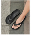 Eva homens flip flops verão durável sandálias de praia interior ao ar livre antiderrapante casal chinelos confortáveis casuais sandálias planas
