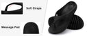Shevalues sandálias ortopédicas masculinas moda casais praia flip flop verão ao ar livre sandálias macias com suporte de arco slides de banheiro