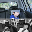 Assento de carro para bebês, suporte para cabeça, cinto de fixação ajustável para meninos e meninas, posicionador de sono, travesseiros de segurança para viagens