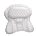 Travesseiro de banho para banheira, suporte para as costas do pescoço, almofada de spa de malha respirável 3D ultra macia, encosto de cabeça, acessórios de banheiro, presentes