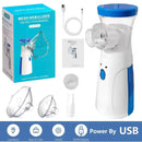Nebulizador Portátil e Silencioso - Tratamento Respiratório Eficiente e Prático
