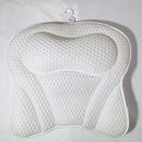 Travesseiro de banho para banheira, suporte para as costas do pescoço, almofada de spa de malha respirável 3D ultra macia, encosto de cabeça, acessórios de banheiro, presentes