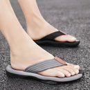 Chinelos masculinos verão flip flops marca moda ao ar livre confortável casual slides sapatos antiderrapantes sandálias de praia 6 cores