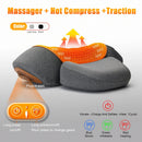 Massageador Cervical Elétrico com Terapia de Calor – Alívio Imediato para Pescoço e Coluna