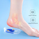 Palmilha Ortopédica de Silicone para Calcanhar – Alívio Imediato da Dor e Proteção para Fascite Plantar