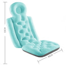 Travesseiro de banho adulto, corpo inteiro, spa, banheira, almofada de banho, pescoço, costas, relaxamento, corpo inteiro, spa, descanso de cabeça, travesseiro, antiderrapante, amortecido