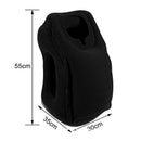 Travesseiro Inflável Ergonômico para Viagem – Suporte para Pescoço e Queixo com Conforto Absoluto