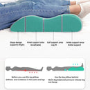 Almofada ergonômica de espuma de memória para pernas e pés, almofada de suporte para alívio do estresse, massagem, suporte para o corpo para grávidas