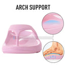 Shevalues sandálias ortopédicas masculinas moda casais praia flip flop verão ao ar livre sandálias macias com suporte de arco slides de banheiro