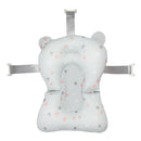 Anti-derrapante assento de almofada de banho flutuante para bebê recém-nascido, travesseiro anti-derrapante, suporta conforto e apoio, 0-12 meses