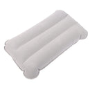 Travesseiro inflável portátil de pvc, travesseiro de ar para dormir, acampamento, viagem, caminhadas ao ar livre, vôo, dobrável, descanso de cabeça