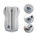 Travesseiro Inflável Ergonômico para Viagem – Suporte para Pescoço e Queixo com Conforto Absoluto