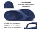 Shevalues sandálias ortopédicas masculinas moda casais praia flip flop verão ao ar livre sandálias macias com suporte de arco slides de banheiro