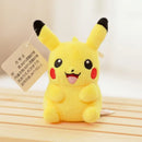 Travesseiro de pescoço em forma de u, brinquedo fofo de cochilo, anime pikachu, espuma de memória, travesseiro de viagem macio, travesseiro de dormir para almoço
