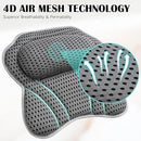 Travesseiro de banho para banheira, suporte para as costas do pescoço, almofada de spa de malha respirável 3D ultra macia, encosto de cabeça, acessórios de banheiro, presentes