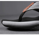 Chinelos masculinos verão flip flops marca moda ao ar livre confortável casual slides sapatos antiderrapantes sandálias de praia 6 cores
