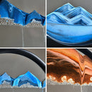 Quadro de Areia em Vidro Ampulheta 3D - Sandscape